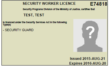 Security license course edmonton